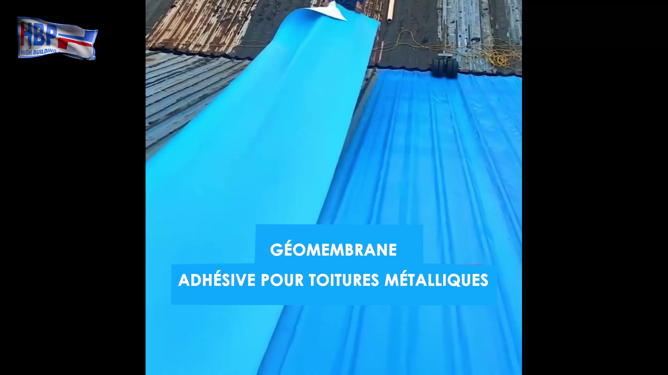 Géomembrane auto-adhésive